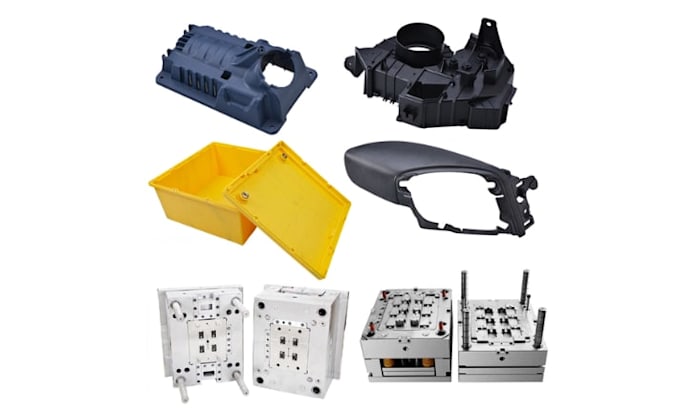 design custom injection molds, plastic parts for production