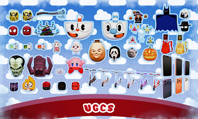 create custom ugc accessories