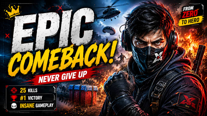 design clickbait youtube thumbnail