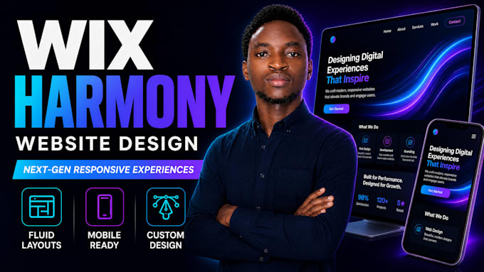 design wix studio expert for wix website redesign and wix harmony