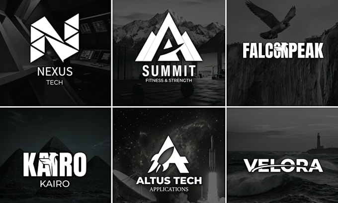 design a minimalist logo for tech startups