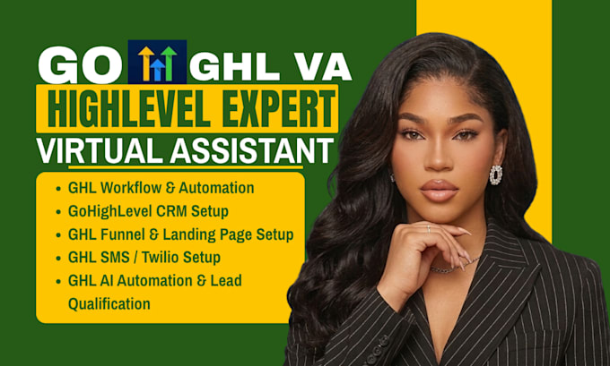 go highlevel virtual assistant ghl workflow expert gohighlevel virtual assistant