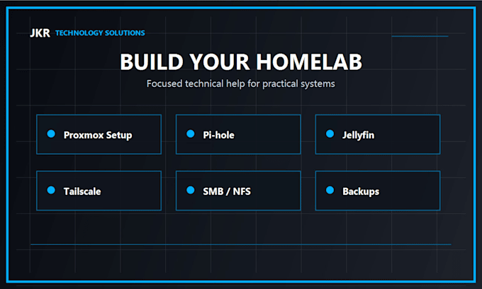 help you set up your beginner proxmox homelab