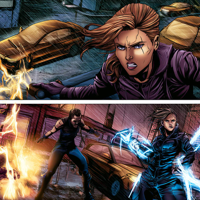 comic book professional artist