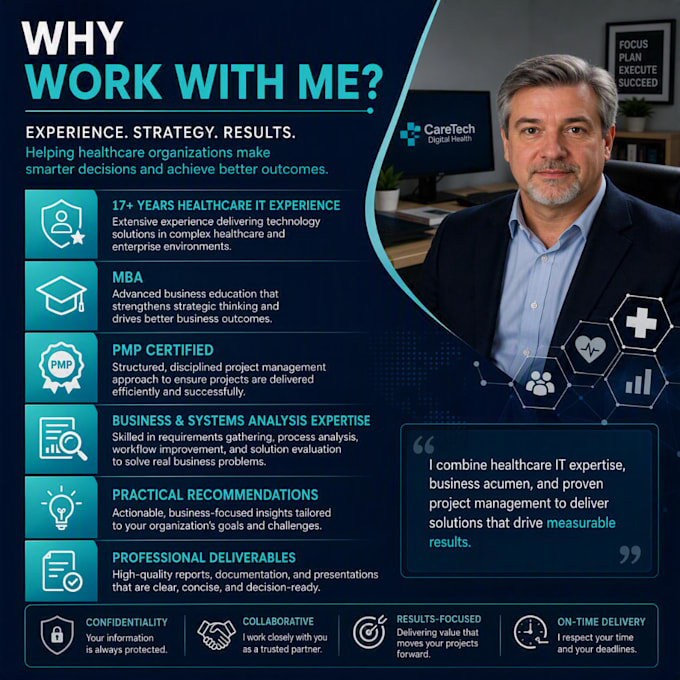 provide expert healthcare IT consulting and systems analysis