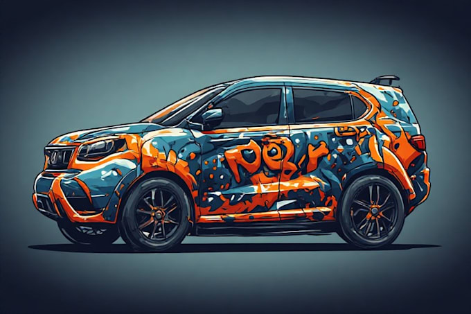 do vehicle wrap design car wrap design