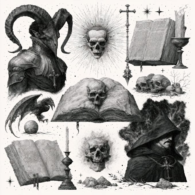 fantasy horror and fantasy horror character