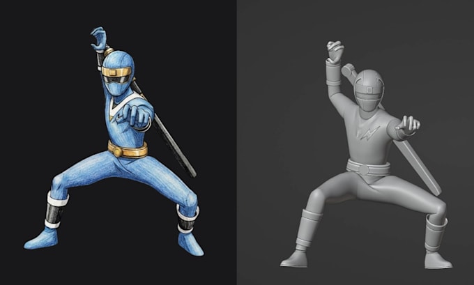 convert 2d to 3d model image photo to 3d printable file model