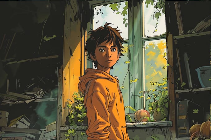 do children comic book design