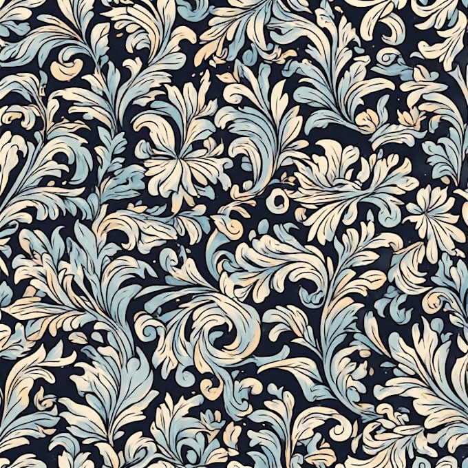 design hand drawn patterns for textile, fabric, etc