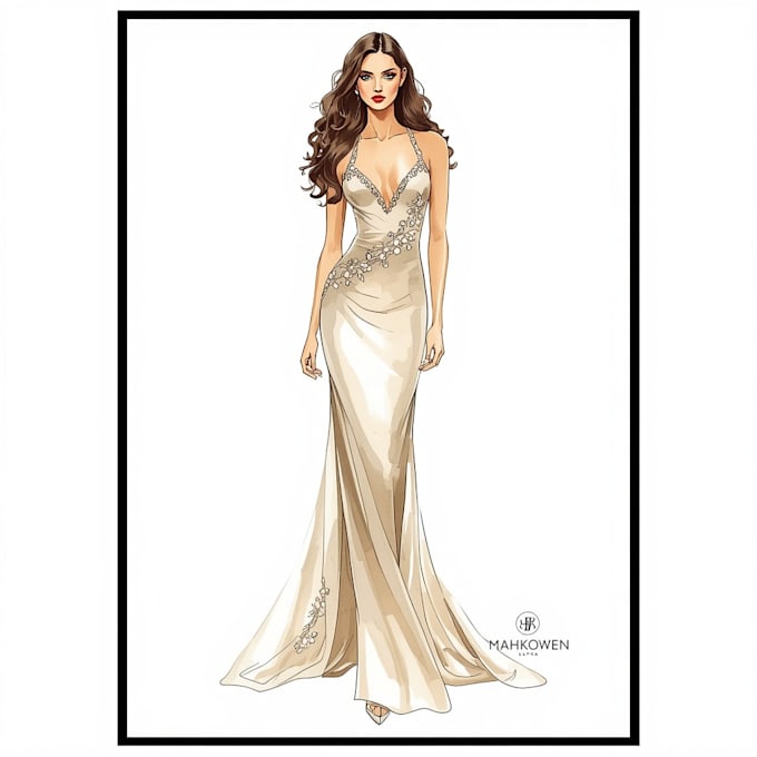 draw your fashion illustration flats technical drawings