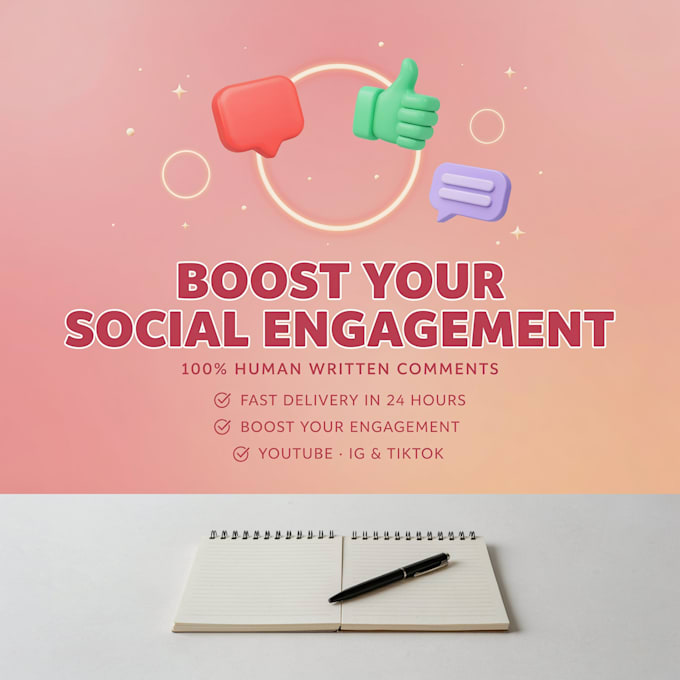 write 50 engaging social media replies and captions