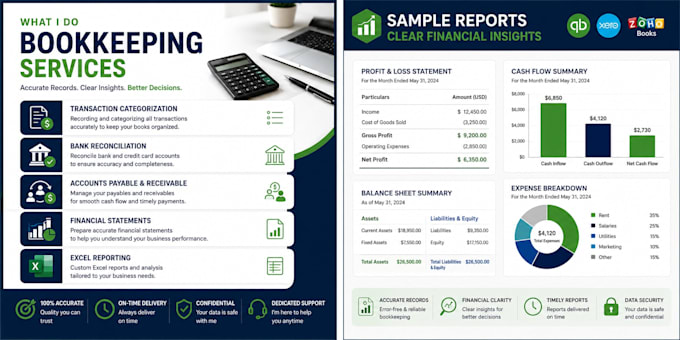 do professional bookkeeping and accounting