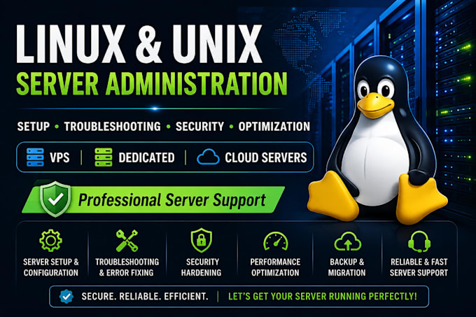 be your linux and unix server expert