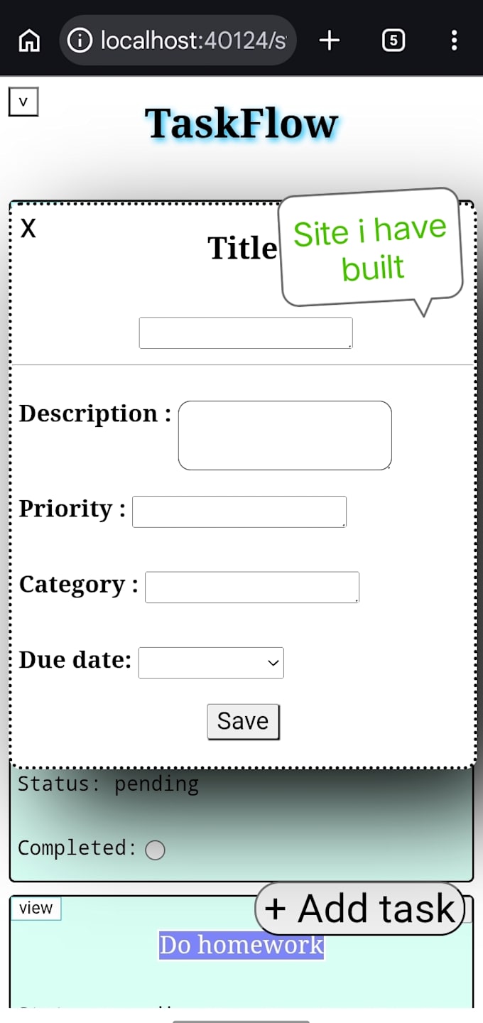 build responsive websites and add custom features using javascript