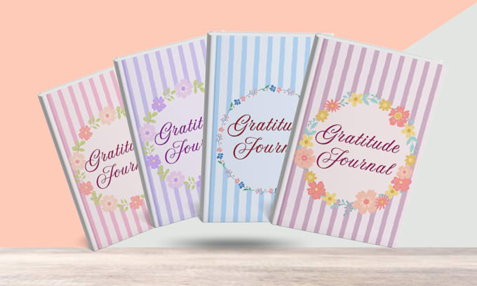 design amazon KDP journals planners interiors and book covers