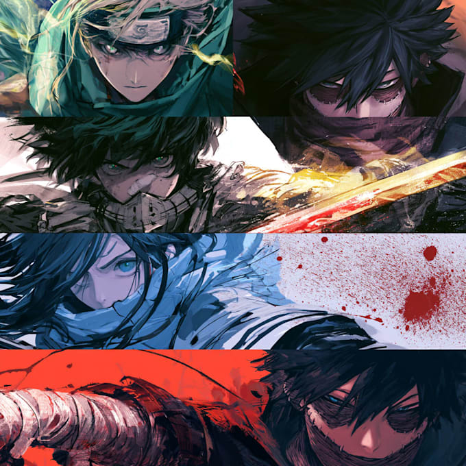 make an anime banner, anime pfp for you