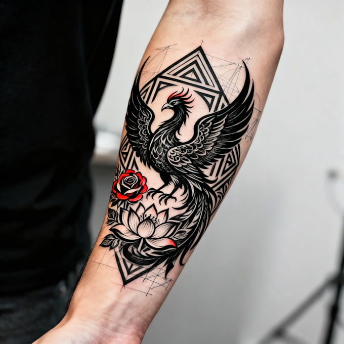 design professional tattoo and custom tattoo