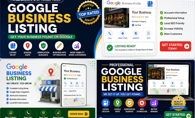create and optimize your google business listing