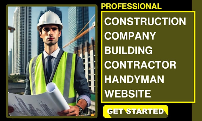 construction company website building contractor commercial contractor