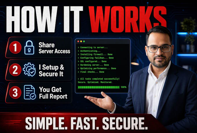 setup and secure your linux server