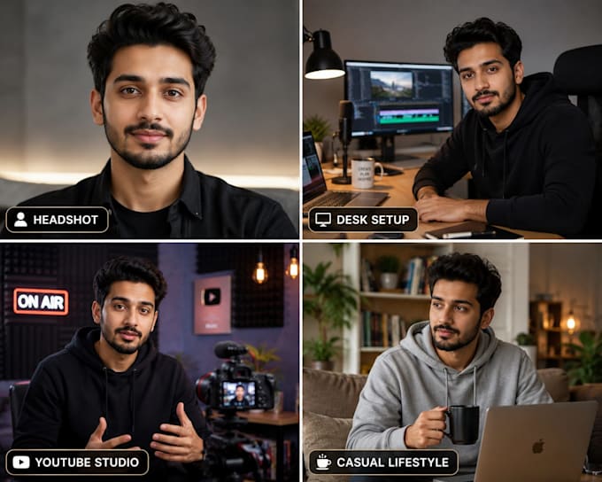 create a realistic custom ai avatar for your brand or profile