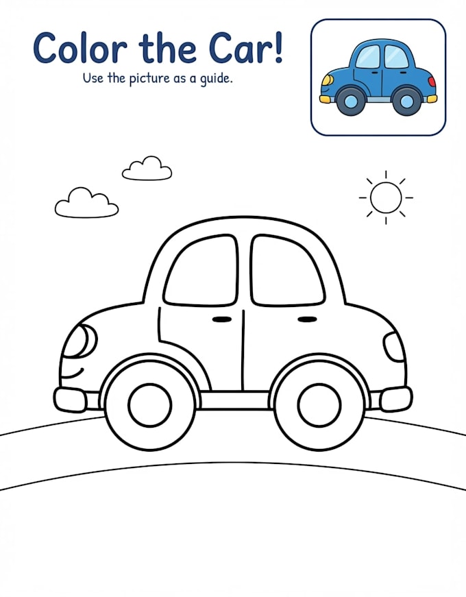 create coloring book pages and coloring books for children