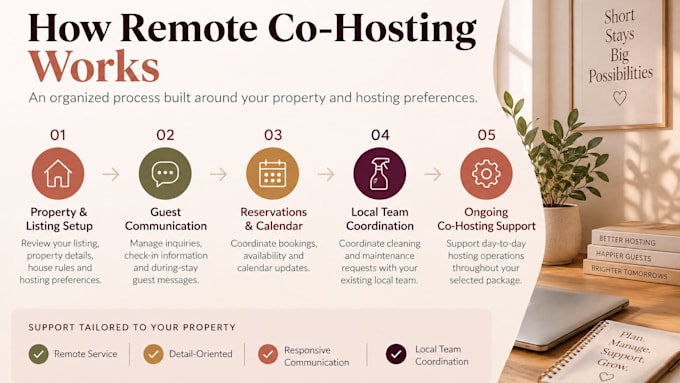be your airbnb co host and str virtual assistant