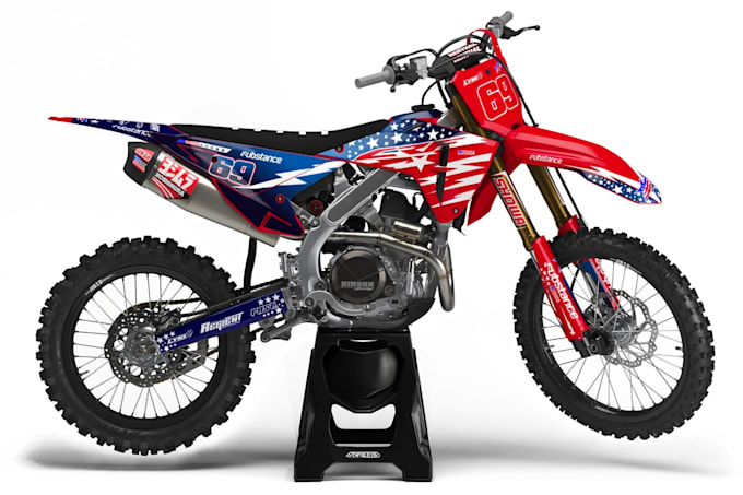 design custom dirt bike graphics and wrap decals
