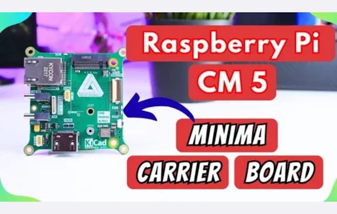 design custom raspberry pi pcb, cm4 cm5 carrier board, hat and embedded hardware