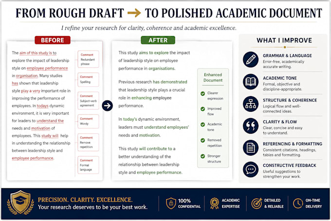 provide business research, strategic analysis and academic editing