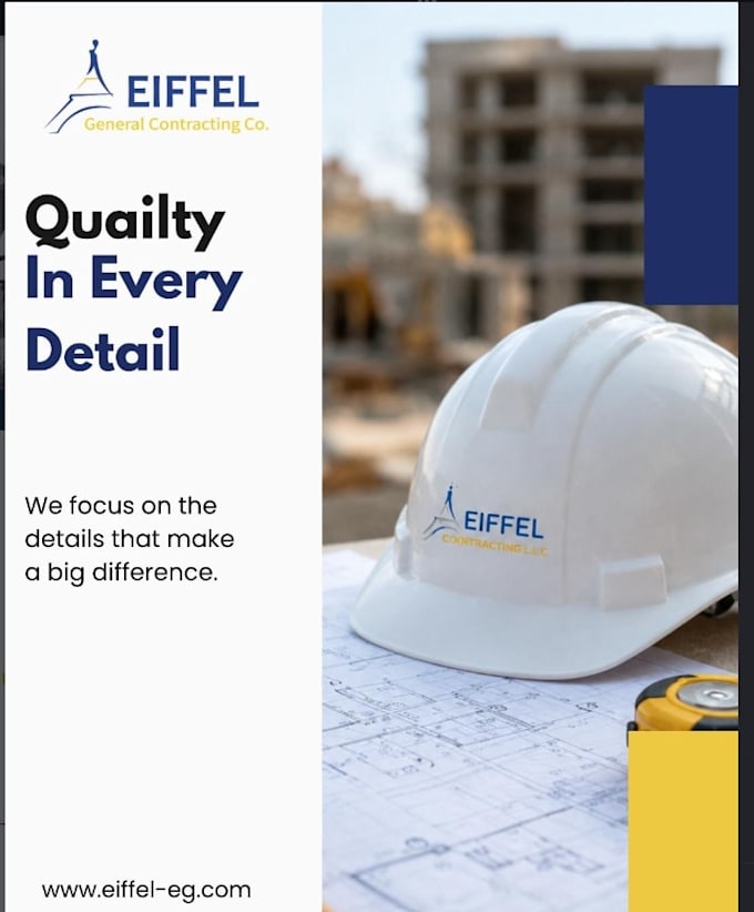 design professional construction and engineering social media posts