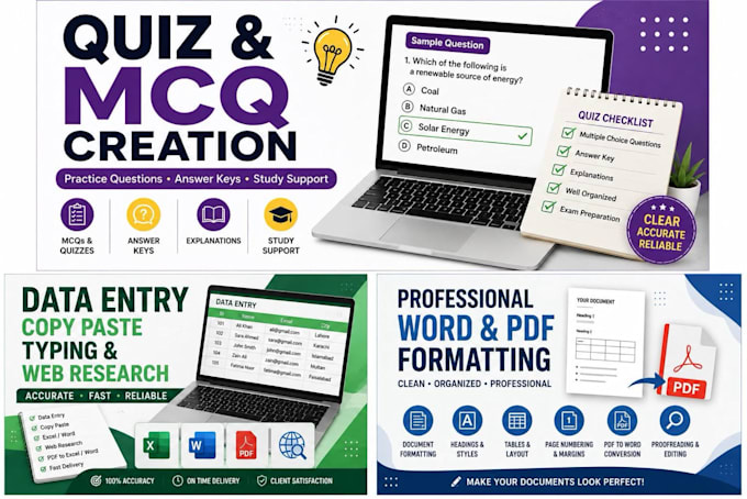 create quizzes, mcqs and practice questions for study