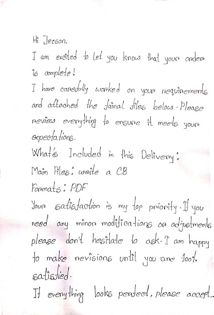 write anything with my beautiful handwriting