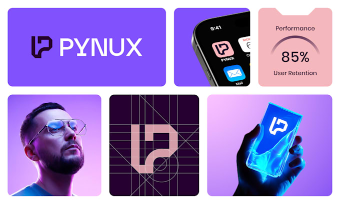 do a modern business logo design for saas, software and ai tech startup