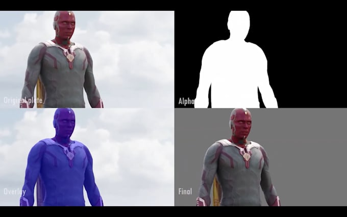 do professional rotoscoping and vfx compositing