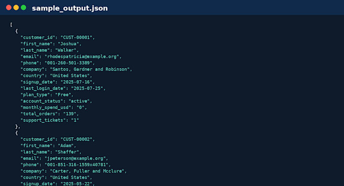 generate realistic synthetic test data for QA and development
