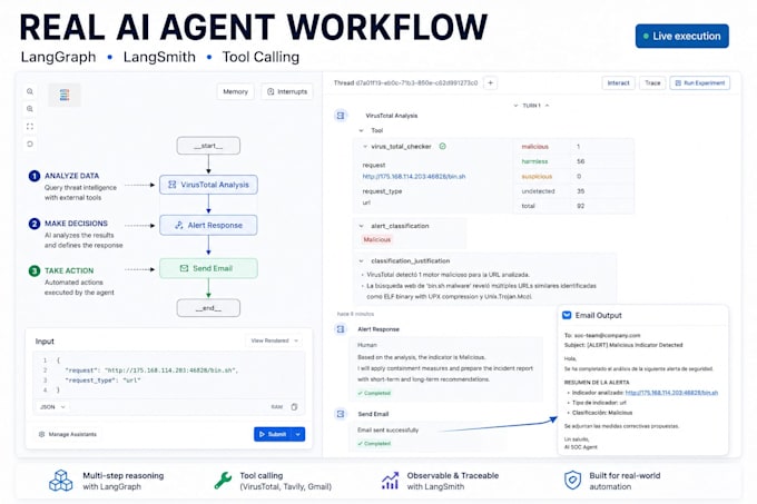 build custom ai agents with langgraph and microsoft agent framework