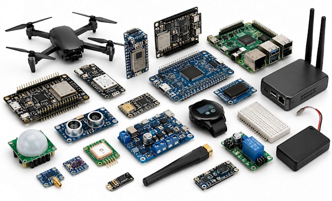 esp32 stm32 arduino firmware development iot nrf raspberry pi lorawan