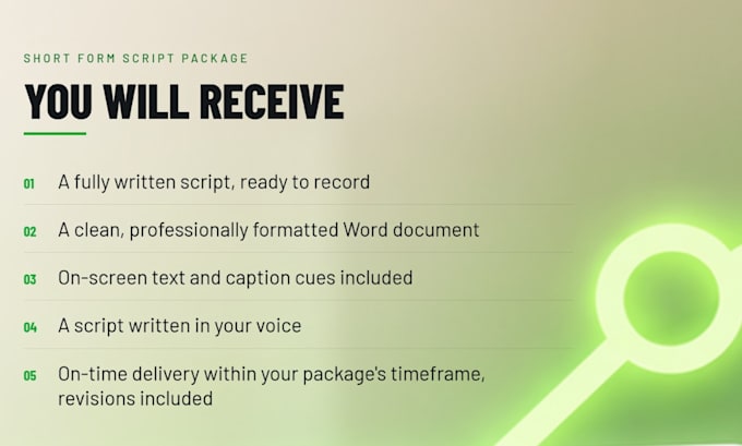write viral reels, youtube shorts and tiktok scripts