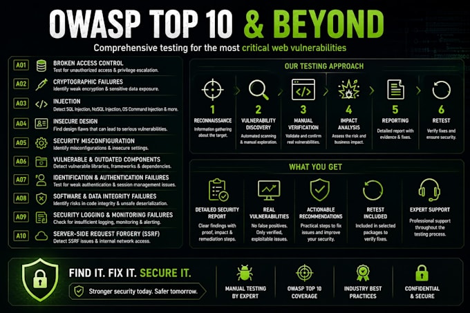 penetration test your web application