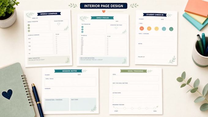 design a custom school counselor planner