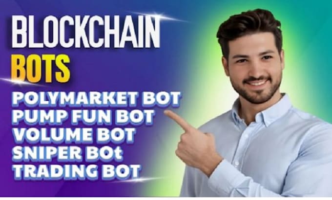 blockchain developer for polymarket kalshi, ai copy trading, pump fun bot