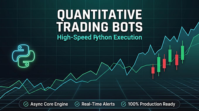 build high performance trading bot or python script