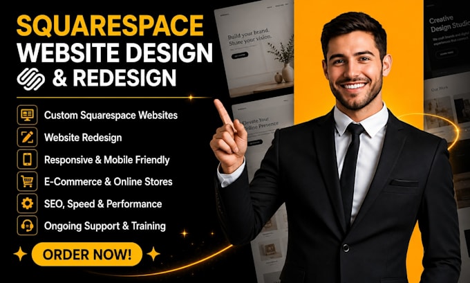 squarespace online store website build squarespace landing page redesign website
