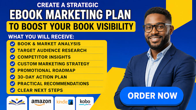 create a strategic ebook marketing plan to boost book visibility