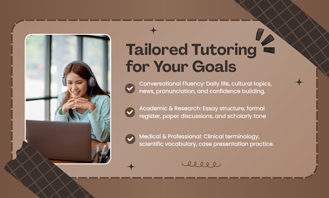 teach personalized spanish or english lessons