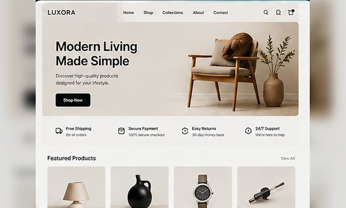 develop your next js business site