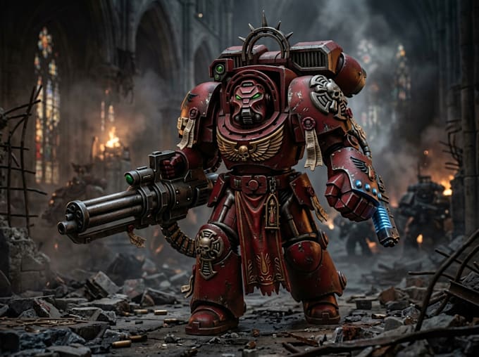 paint your warhammer 40k and fantasy miniatures