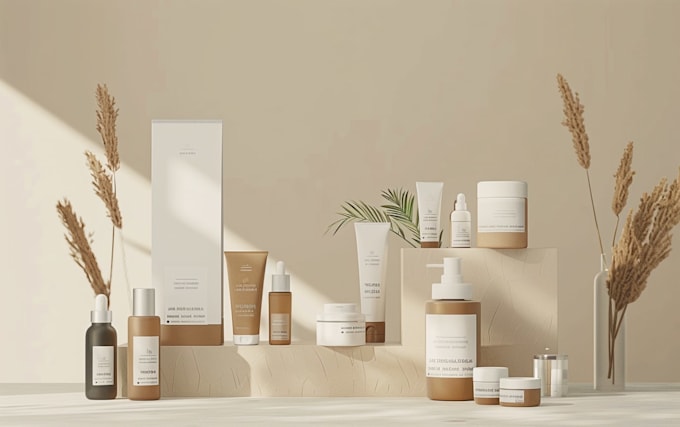 modern and professional packaging design